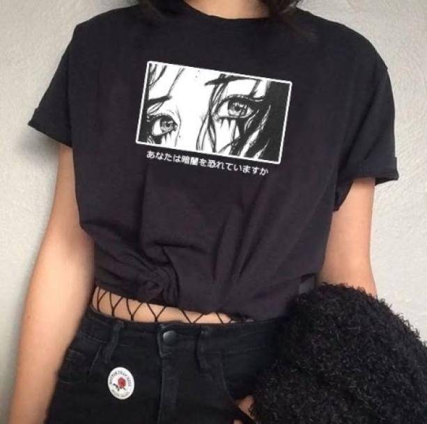 Japanese Cartoon T-Shirt | Aesthetic Clothing