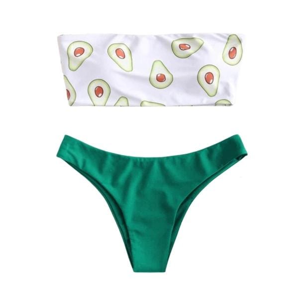 Avocado Swimsuit | Aesthetic Swimwear