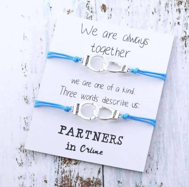 Partners In Crime Bracelets - All Things Rainbow