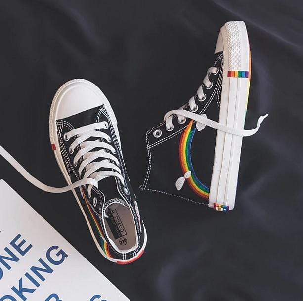 Rainbow Vibes Sneakers - All Things Rainbow