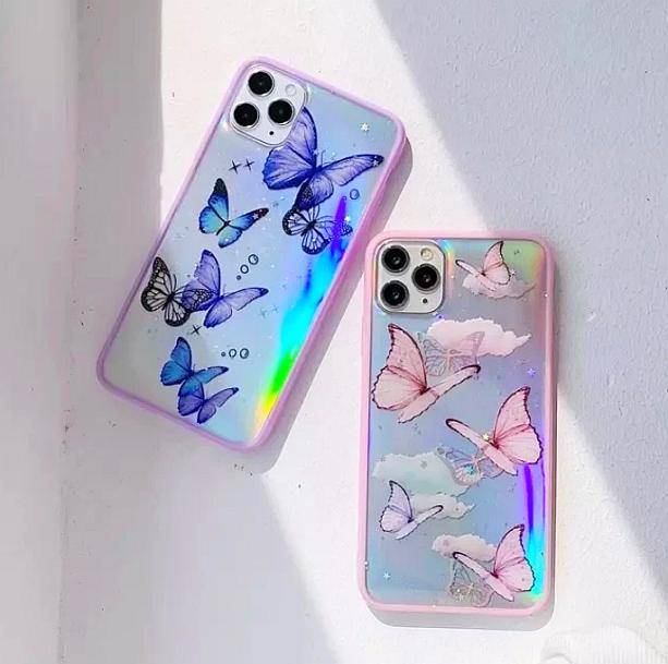 Transparent Butterfly IPhone Case - All Things Rainbow