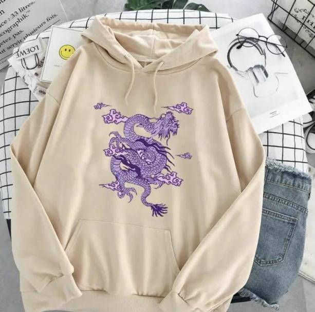 Chinese Dragon Hoodie | Aesthetic Clothes Shop