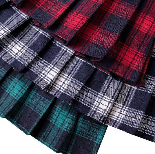 Aesthetic Plaid Skirt | E-Girl, Grunge, Aesthetic Girl Skir