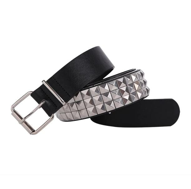 Side Studs Grunge Belt - All Things Rainbow