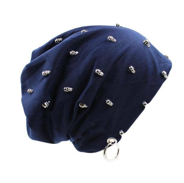 Studded Grunge Beanie - All Things Rainbow