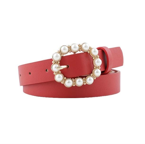 Pearl Buckle Belt - All Things Rainbow