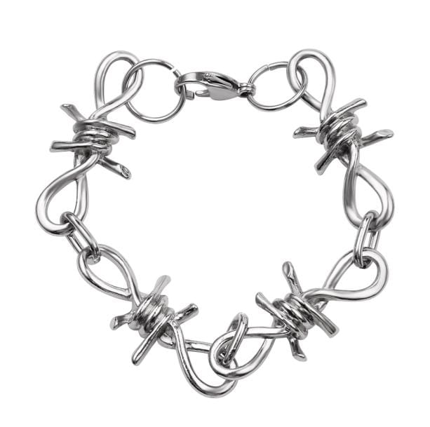 Metal Wire Bracelet | Aesthetic Grunge Jewelry