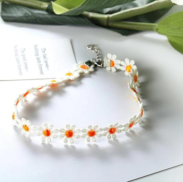 Daisy Flowers Choker | Aesthetic Jewelry