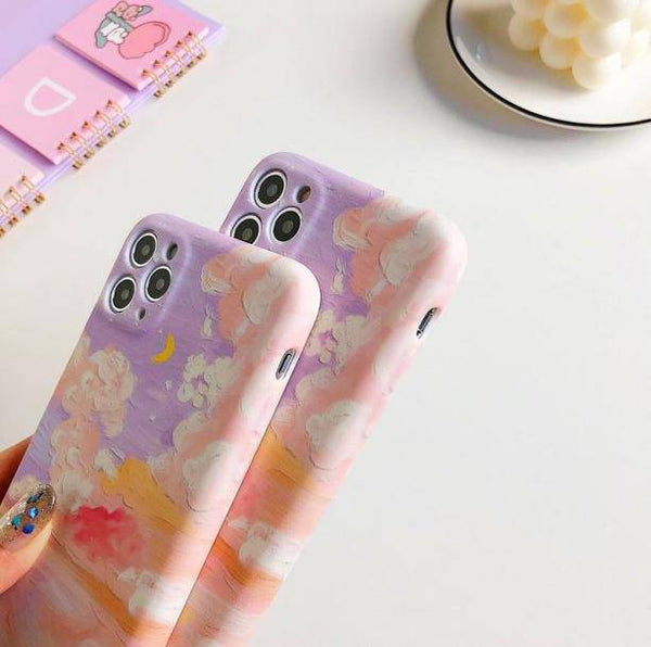 Pastel Clouds IPhone Case | Aesthetic IPhone Covers