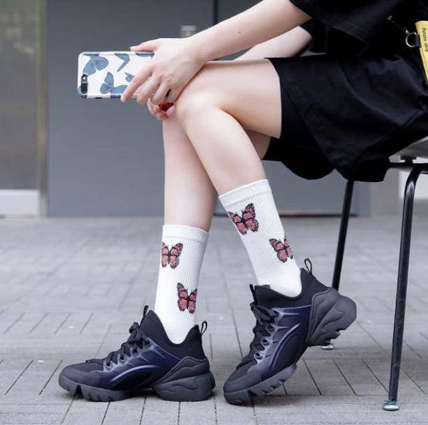 Butterfly Socks | Aesthetic Socks