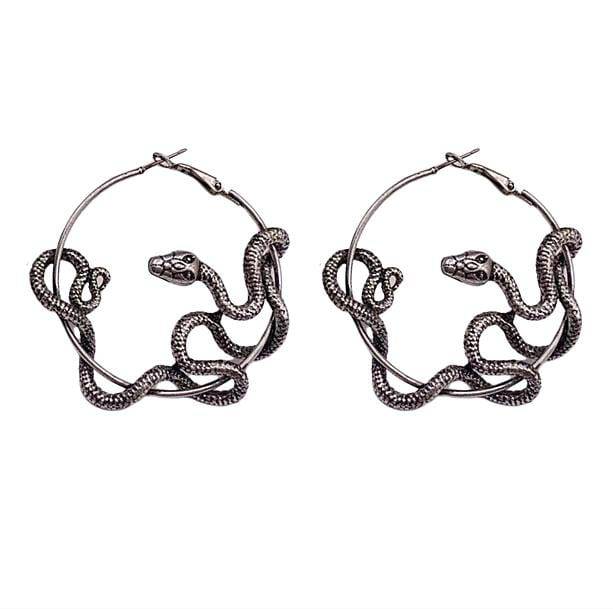 Grunge Snake Earrings | Aesthetic Jewelry