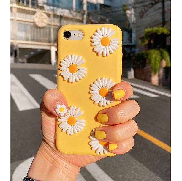 Daisy Flower IPhone Case - All Things Rainbow