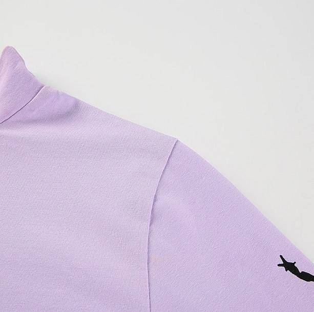 Purple Pastel Turtleneck - All Things Rainbow