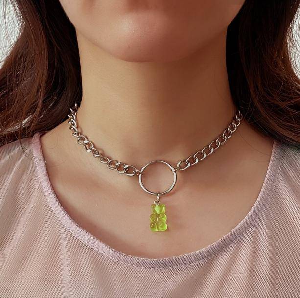 Gummy Bear Necklace | Aesthetic Fashion Shop