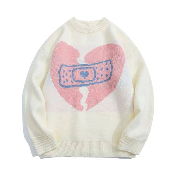 Broken Heart Sweater | Aesthetic Clothes