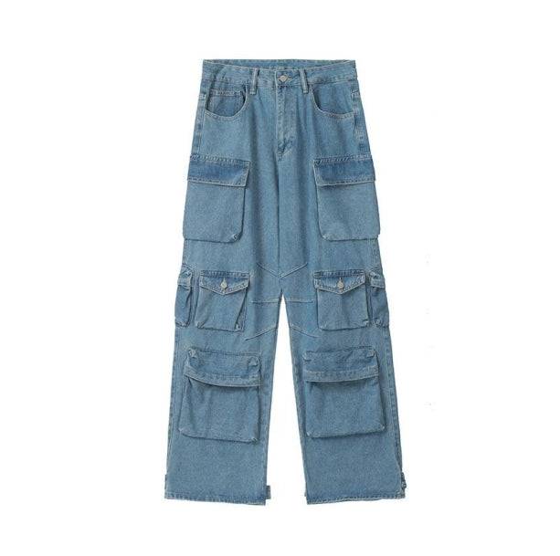 Multi-Pocket Aesthetic Pants | Aesthetic Jeans