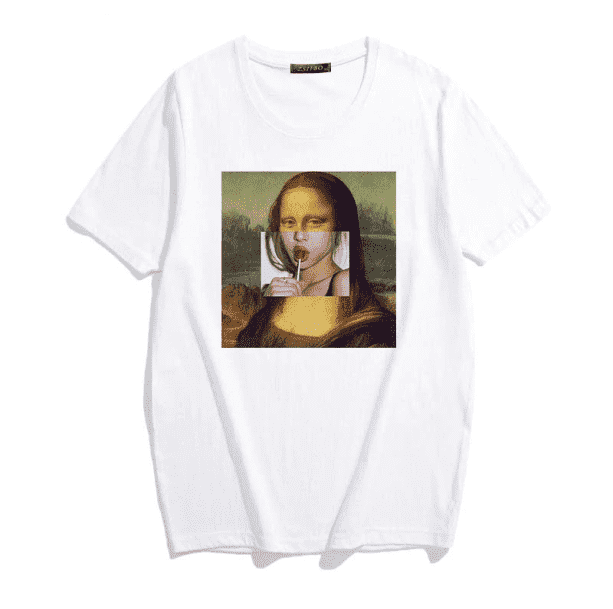 Mona Lisa T Shirt | Aesthetic Artsy Style Clothing