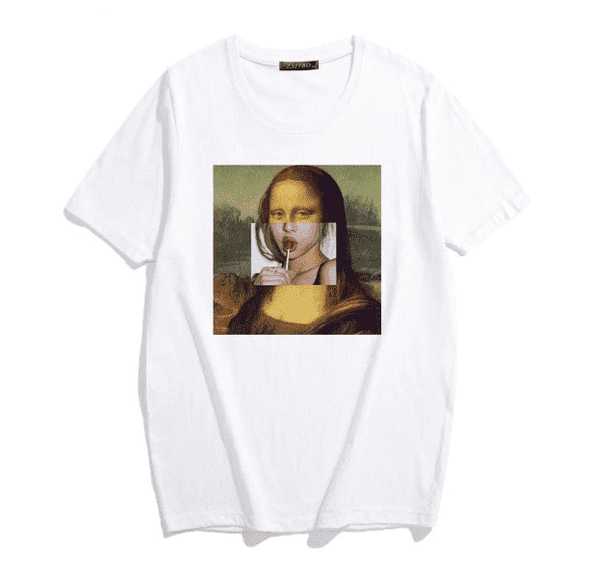 Mona Lisa T Shirt - All Things Rainbow