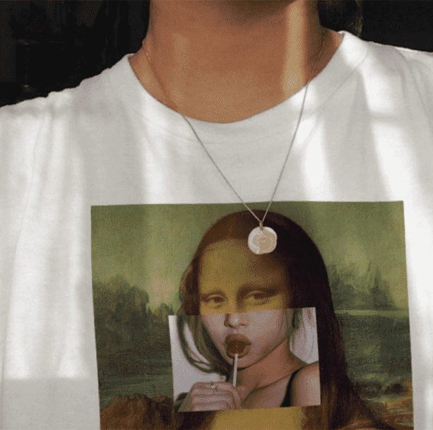 Mona Lisa T Shirt | Aesthetic Artsy Style Clothing