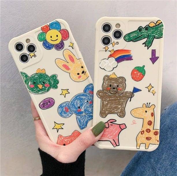 Kidcore IPhone Case - All Things Rainbow
