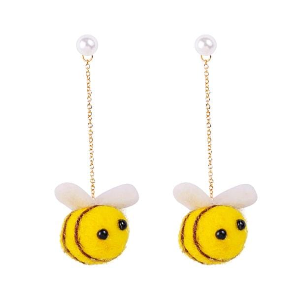 Bumble Bee Earrings | Aesthetic Earrings & Accessories