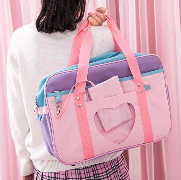 Pastel Book Bag | Aesthetic School Bags