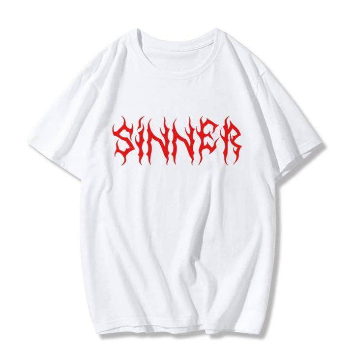 Grunge Sinner T-shirt | Grunge Aesthetic Tops