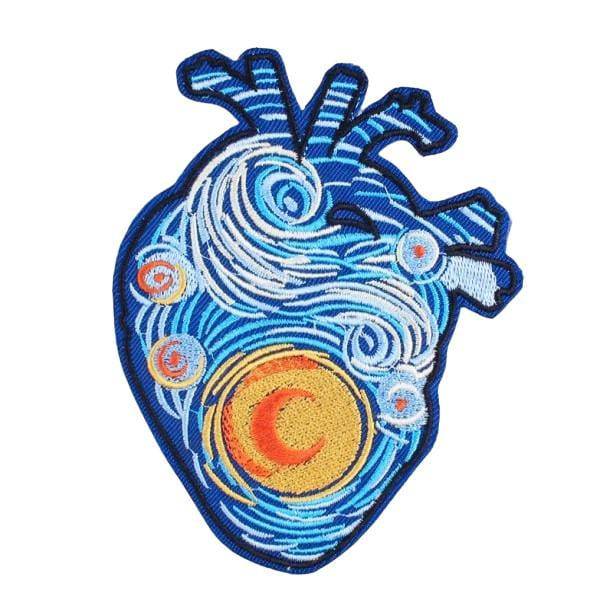 Aesthetic Heart Patches | Aesthetic Clothes Patches