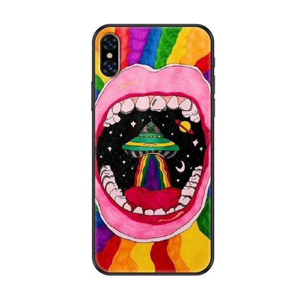 Psychedelic Alien IPhone Case - All Things Rainbow