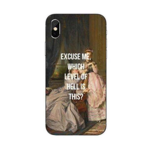 Level Of Hell iPhone Case - All Things Rainbow