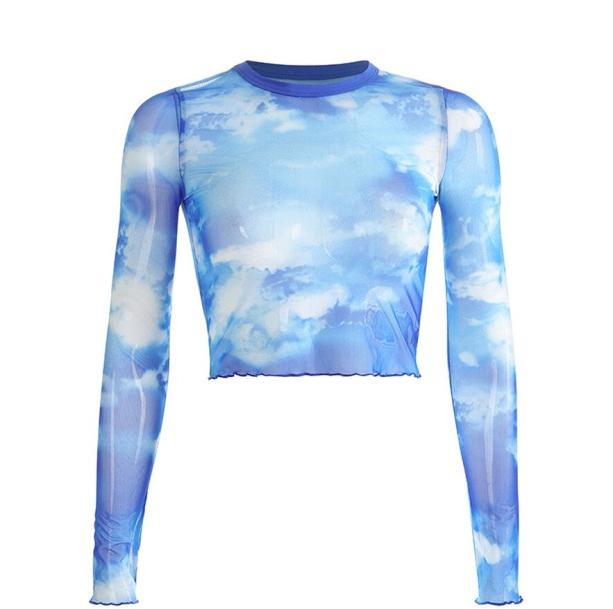 Blue Sky Top | Aesthetic Tops & T-Shirts