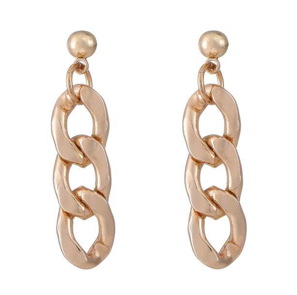 Metallic Chain Earrings | Aesthetic Earrings