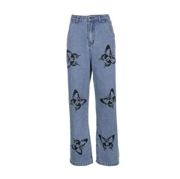 90s Butterfly Pants | Aesthetic Vintage Pants