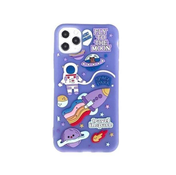 To The Moon And Back IPhone Case - All Things Rainbow