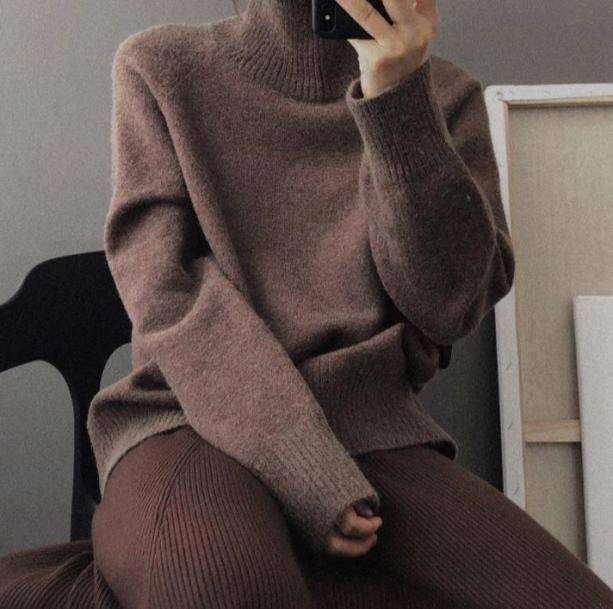 Dark Academia Turtleneck | Aesthetic Sweaters