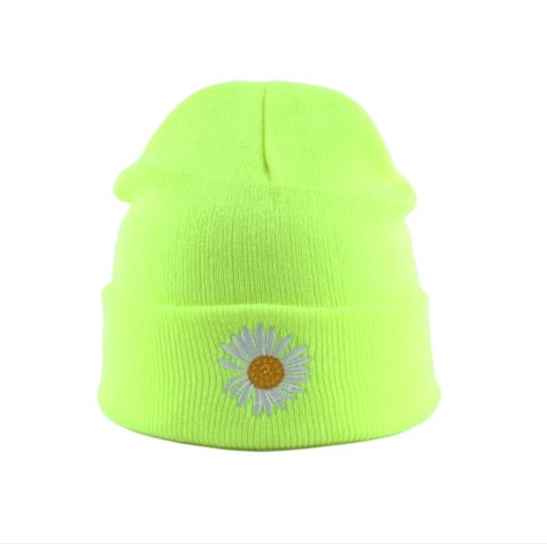 Daisy Winter Hat - All Things Rainbow