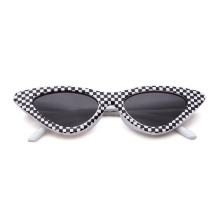 Checkerboard Pattern Glasses - All Things Rainbow