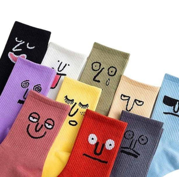 Happy Sad Socks | Aesthetic Fashion Accessories