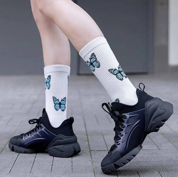 Butterfly Socks | Aesthetic Socks