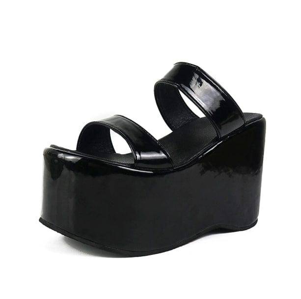 Aesthetic Platform Sandals - All Things Rainbow