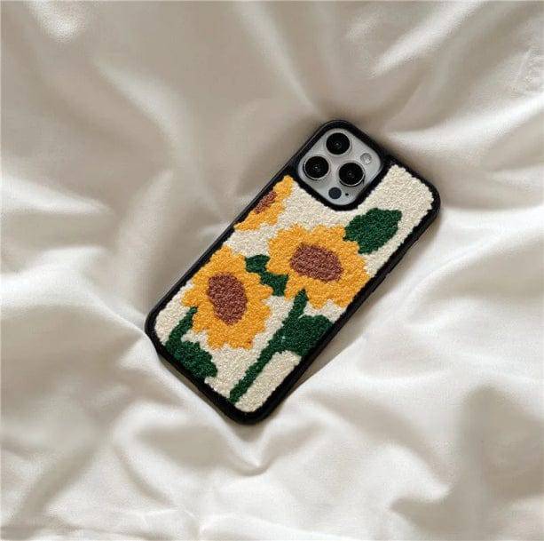Plushy Sunflower IPhone Case - All Things Rainbow