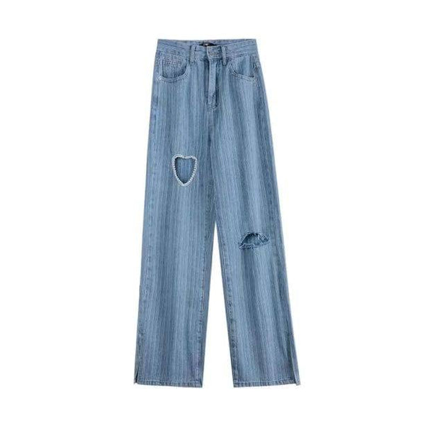 Soft Girl Heart Pants | Aesthetic Pants