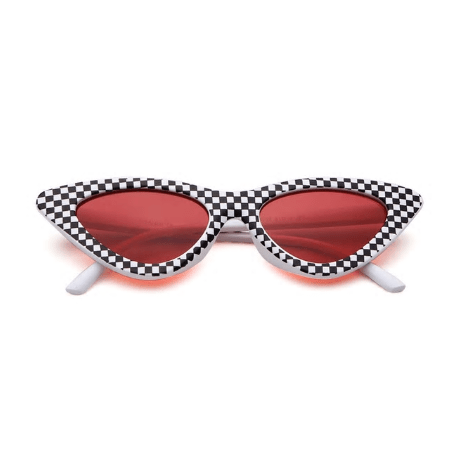 Checkerboard Pattern Glasses - All Things Rainbow