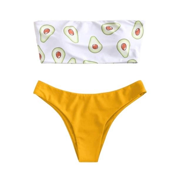 Avocado Swimsuit | Aesthetic Swimwear