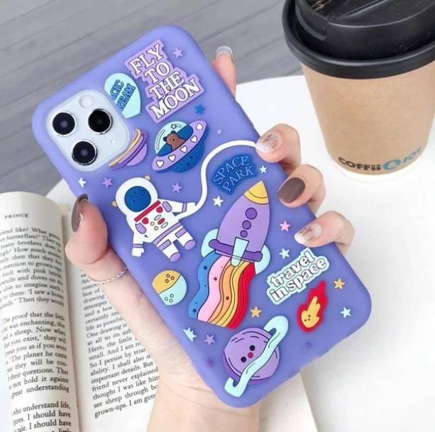To The Moon And Back IPhone Case - All Things Rainbow