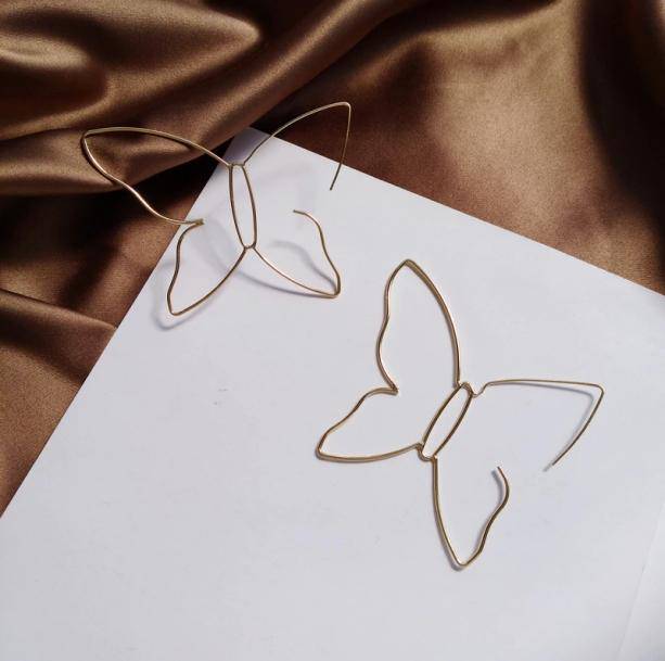 Oversized Butterfly Earrings | Aesthetic Earrings