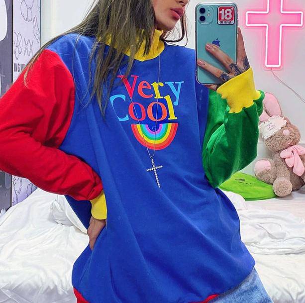 Retro Rainbow Sweatshirt - All Things Rainbow