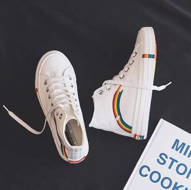 Rainbow Vibes Sneakers - All Things Rainbow