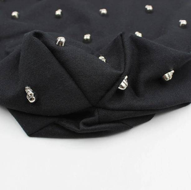 Studded Grunge Beanie - All Things Rainbow