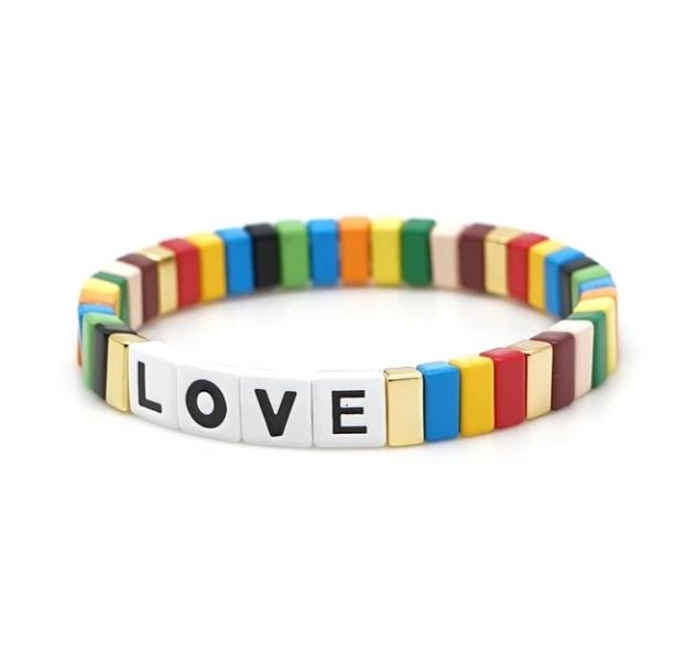 Stretchy Rainbow Bracelet - All Things Rainbow